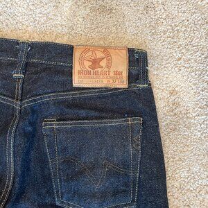 Iron Heart 634SV 18oz Selvedge Jeans W32 x 31” | Works Inc | Deadstock